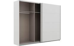 Goossens basic kledingkast miami wit hoogwaardig meubelplaat - 8202028-02