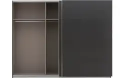 Goossens basic kledingkast miami grijs hoogwaardig meubelplaat - 8202030-A-02