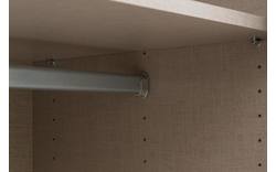 Goossens basic kledingkast miami grijs hoogwaardig meubelplaat - 8202030-A-02