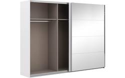 Goossens basic kledingkast miami wit hoogwaardig meubelplaat - 8202031-02