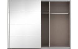Goossens basic kledingkast miami grijs hoogwaardig meubelplaat - 8202036-02
