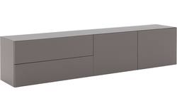 Goossens excellent dressoir monza zijdeglans grijs mdf - 8202571-01