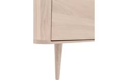 Goossens dressoir bjarte wit eiken - 8203335-01