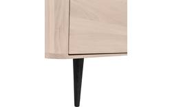 Goossens dressoir bjarte wit eiken - 8203337-01