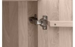 Goossens opbergkast bjarte wit eiken - 8203364-01