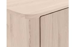 Goossens opbergkast bjarte wit eiken - 8203364-01