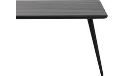 Goossens eettafel bjarte zwart eiken - 8203409-01