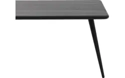 Goossens eettafel bjarte zwart eiken - 8203413-01
