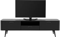 Goossens tv dressoir bjarte zwart eiken - 8203425-A-05