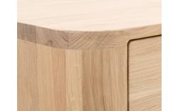 Goossens dressoir bjarte wit eiken - 8203438-01