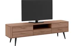 Goossens tv meubel bjarte donker bruin eiken - 8203474-04