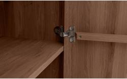 Goossens opbergkast bjarte donker bruin eiken - 8203478-01