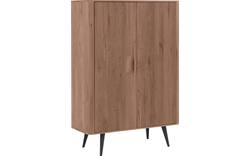 Goossens opbergkast bjarte donker bruin eiken - 8203479-02