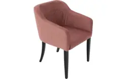 Goossens eetkamerstoel peda roze stof - 8203560-02
