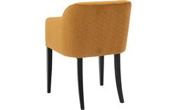 Goossens eetkamerstoel peda geel stof - 8203563-02