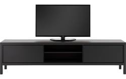 Goossens excellent tv meubel sira line zwart eiken - 8203766-01