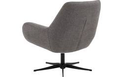 Goossens draaifauteuil kamille grijs stof - 8204611-A-02