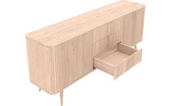 Goossens dressoir seppe wit eiken - 8204743-01