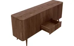 Goossens dressoir seppe donker bruin eiken - 8204744-01