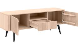 Goossens tv meubel seppe wit eiken - 8204760-01