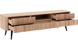 Goossens tv meubel seppe wit eiken - 8204764-01