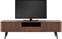 Goossens tv meubel seppe donker bruin eiken - 8204768-01