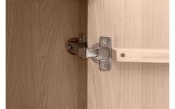 Goossens opbergkast seppe wit eiken - 8204771-01