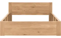 Goossens bedframe bibi blank eiken - 8205722-01-A