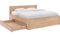 Goossens bedframe bibi onbewerkt eiken - 8205737-03