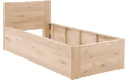 Goossens bedframe bibi wit eiken - 8205745-02-A