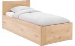Goossens bedframe bibi blank eiken - 8205746-02-A