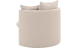 Goossens fauteuil bonne beige stof - 8210039-B-02