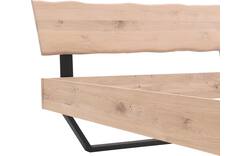 Goossens bedframe slade wit eiken - 8210079-01