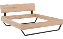 Goossens bedframe slade wit eiken - 8210085-01