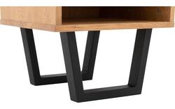 Goossens nachtkastje slade blank eiken - 8210105-01