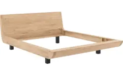 Goossens excellent bedframe denzo wit eiken - 8210112-01 schaduw 1