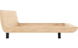 Goossens excellent bedframe denzo onbewerkt eiken - 8196842-01