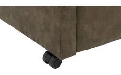 Goossens eetkamerstoel leen groen microvezel - 8210228-02