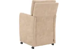 Goossens eetkamerstoel leen beige microvezel - 8210229-02