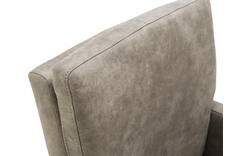 Goossens eetkamerstoel leen bruin microvezel - 8210238-02