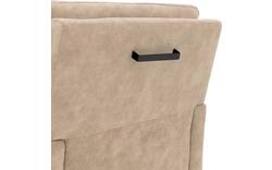 Goossens eetkamerstoel leen beige microvezel - 8210240-02