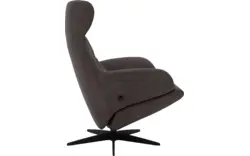Goossens excellent relaxstoel avec grijs leer - 8210298-01