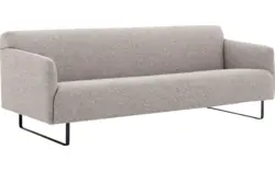 Goossens excellent zitbank montreal grijs stof - 8210384-02
