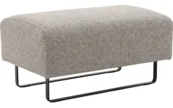 Goossens hocker montreal grijs stof - 8210389-03
