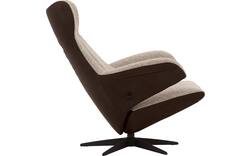 Goossens excellent relaxstoel avec bruin leer - 8210411-02