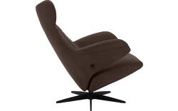 Goossens excellent relaxstoel avec bruin leer - 8210417-06