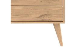 Goossens ladekast cosima wit eiken - 8210482-02