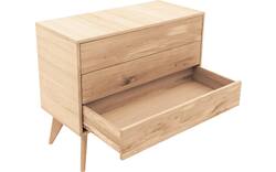 Goossens ladekast cosima onbewerkt eiken - 8210485-02