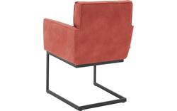Goossens excellent eetkamerstoel tom rood leer - 8210517-02