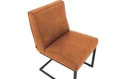 Goossens excellent eetkamerstoel tom bruin leer - 8210521-02
